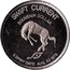 Canada Souvenir Dollar Swift Current - Saskatchewan 1976 UNC SWIFT CURRENT SOUVENIR DOLLAR EXPIRY DATE AUG. 30 1976 coin reverse