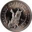Canada Stampede Dollar Calgary - Alberta 1976 UNC CALGARY STAMPEDE DOLLAR coin reverse