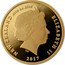 New Zealand Ten Dollars (1917 The Darkest Hour) NEW ZEALAND .9999 AU .25 OZ ELIZABETH II 2017 IRB coin obverse