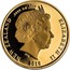 New Zealand Ten Dollars Little Spotted Kiwi 2018 Proof NEW ZEALAND .9999 AU .25 OZ ELIZABETH II 2018 IRB coin obverse