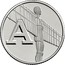 UK Ten Pence (A - Angel of the North) A coin reverse