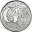UK Ten Pence (G - Greenwich Mean Time) G coin reverse