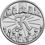 UK Ten Pence (K - King Arthur) K coin reverse