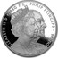 UK Ten Pounds Platinum Wedding Anniversary 2017 LIZABETH II D G REG F D ∙PHILIP PRINCEPS ∙ TEN POUNDS EM coin obverse