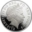 UK Ten Pounds Prince George Christening 2013 Proof ELIZABETH II D G REG F D TEN POUNDS IRB coin obverse