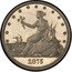 USA Twenty Cents Pattern 1875 KM# Pn1464 LIBERTY 1875 coin obverse