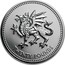 UK Twenty Pounds Welsh Dragon Celebration 2016 BU TWENTY POUNDS coin reverse