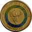 Australia Two Dollars XXI Commonwealth Games (Blue and Green) 2018 GOLD COAST 2018 - CELEBRATE TWO DOLLARS coin reverse