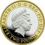 UK Two Pounds Royal Navy 2015  ELIZABETH∙II∙DEI∙GRA∙REG∙FID∙DEF IRB ∙TWO POUNDS∙ coin obverse