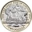UK Two Pounds (The Great Fire of London) 1666 THE GREAT FIRE OF LONDON 2016 AW TWO POUNDS coin reverse