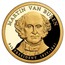 USA $1 Martin van Buren 2008 S Proof KM# 429 MARTIN VAN BUREN 8TH PRESIDENT 1837-1841 coin obverse