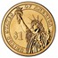 USA $1 Woodrow Wilson 2013 D KM# 550 UNITED STATES OF AMERICA $1 coin reverse