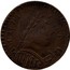 USA Connec 1787 KM# 10 Connecticut Coppers AUCTORI CONNEC coin obverse