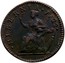 USA Halfpenny 1722 KM# 23.2 Hibernia ∙ HIBERNIA ∙ coin reverse