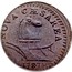 USA Nova Caesarea New Jersey 1787 KM# 12.1 NOVA CAESAREA coin obverse
