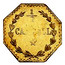 USA 1/2 Cal Doll 1881 KM# 8.11 Small size Gold Coins 1/2 CAL DOLL * coin reverse