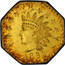 USA 1/2 Dollar Octagonal 1882 KM# 9.4 *YEAR* coin obverse