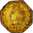 USA 1/4 Dollar Indian Head (Octagonal) 1882 KM# 2.8 1882 coin obverse