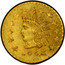 USA 1/4 Dollar Young Indian head (Round) 1882 KM# 6.4 1882 coin obverse