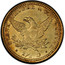 USA 2½ Dollars Clark, Gruber and Co 1861 KM# 64.2 CLARK, GRUBER & CO. DENVER 2½ D coin reverse