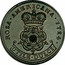 USA 2 Pence Royal Patent 1724 KM# 15 ROSA ∙ AMERICANA ∙ UTILE ∙ DULCI ∙ coin reverse