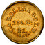 USA 5 Dollars C. Bechtler ND (1831-1842) KM# 95 CAROLINA GOLD 21. CARATS 134. G: coin reverse