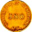 USA 5 Dolls (1849) Unique KM# 43.2 J. S. Ormsby UNITED STATES OF AMERICA J.S.O CAL. coin obverse