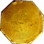 USA 50 D 1851 KM# 31.3 Dunbar & Company 50 coin reverse