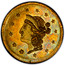 USA ½ Dollar Goofy Liberty head (Round) 1870 KM# 11.11 - coin obverse