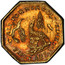 USA Fifty Cents 1853 KM# 8.3 Small size Gold Coins CALIFORNIA GOLD FIFTY CENTS coin reverse