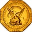USA Fifty Dolls. U.S. Assay Office 1852 KM# 54a UNITED STATES OF AMERICA FIFTY DOLLS. 900 THOUS LIBERTY coin obverse