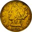 USA Five Dollars 1852 KM# 56 Wass, Molitor & Company W. M. & CO coin obverse