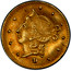 USA Half D. California Liberty (Round) 1852 KM# 11.3 D coin obverse