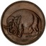 USA Halfpenny 1694 KM# Tn7 Elephant Tokens - coin obverse