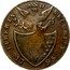 USA Halfpenny 1795 KM# Tn76.6 Washington Pieces LIBERTY AND SECURITY coin reverse