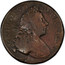 USA Penny 1727 KM# 14 Rosa Americana GEORGIUS II D. GRA. REX ∙ coin obverse
