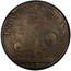 USA Penny 1727 KM# 14 Rosa Americana ROSA ∙ SINE ∙ SPINA ∙ coin reverse
