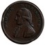 USA Penny 1795 KM# Tn77.1 Washington Pieces GEORGE WASHINGTON. coin obverse