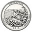 USA Quarter Dollar Shenandoah National Park 2014 S Proof KM# 567a SHENANDOAH VIRGINIA 2014 E PLURIBUS UNUM coin reverse