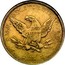 USA Ten D. 1851 KM# 19 Baldwin & Company S.M.V. CALIFORNIA GOLD TEN D. coin reverse