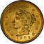 USA Ten D. 1852 KM# 59.1 Wass, Molitor & Company W. M. & CO coin obverse
