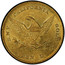 USA Ten D. 1852 KM# 59.1 Wass, Molitor & Company ∙ S.M.V. CALIFORNIA GOLD ∙ TEN D. coin reverse