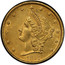 USA Twenty D. 1855 KM# 33.5 Kellogg & Company KELLOGG & CO coin obverse