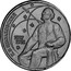 Russia 1 Rouble 130th Anniversary Birth of Tsiolkovsky 1987 Y# 205 К.Э.ЦИОЛКОВСКИЙ 1857 1935 coin reverse