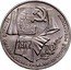 Russia 1 Rouble 70th Anniversary of Bolshevik Revolution 1987 Proof Y# 206 ВЕЛИКОЙ ОКТЯБРЬСКОЙ СОЦИАЛИСТИЧЕСКОЙ РЕВОЛЮЦИИ 70 ЛЕТ 1917 coin reverse