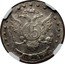 Russia 15 Kopeks (Ekaterina II (СПБ)) C# 62c 15 1784 coin reverse