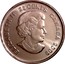 Canada 25 Cents Cindy Klassen 2009 KM# 1065 ELIZABETH II 25 CENTS CANADA 2009 coin obverse