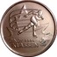 Canada 25 Cents Cindy Klassen 2009 KM# 1065 CINDY 2006 KLASSEN coin reverse