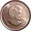 Canada 25 Cents Cindy Klassen red enamel 2009 KM# 1065a ELIZABETH II 25 CENTS CANADA 2009 coin obverse