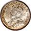 Canada 25 Cents George V 1914 KM# 24 GEORGIVS V DEI GRA: REX ET IND: IMP: coin obverse